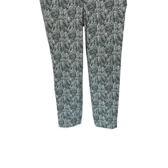 Talbots Green White Career Office Business Chatham Ankle Dress Pants‎ Size 6 - Picture 2 of 10